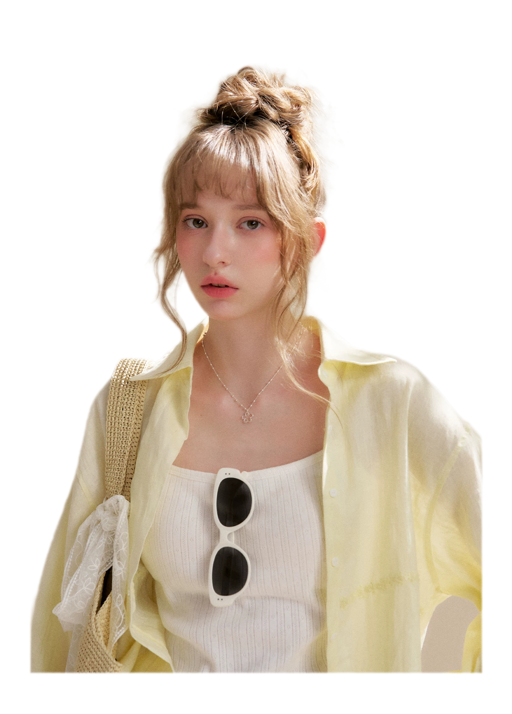 Tencel Linen Beaded Set