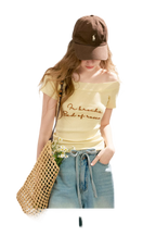Bow Wide-Leg Jeans