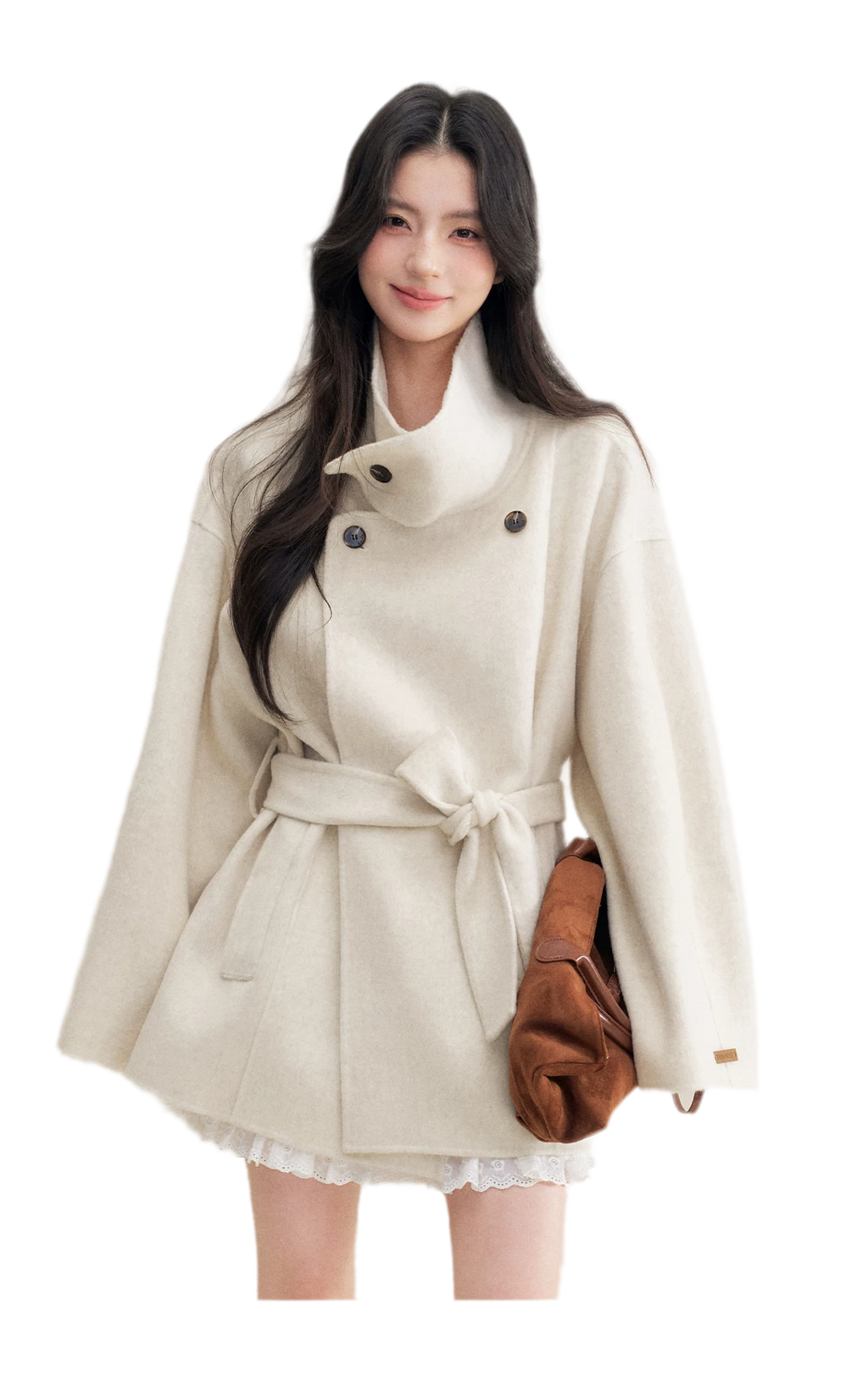 70 Wool Stand Collar Coat