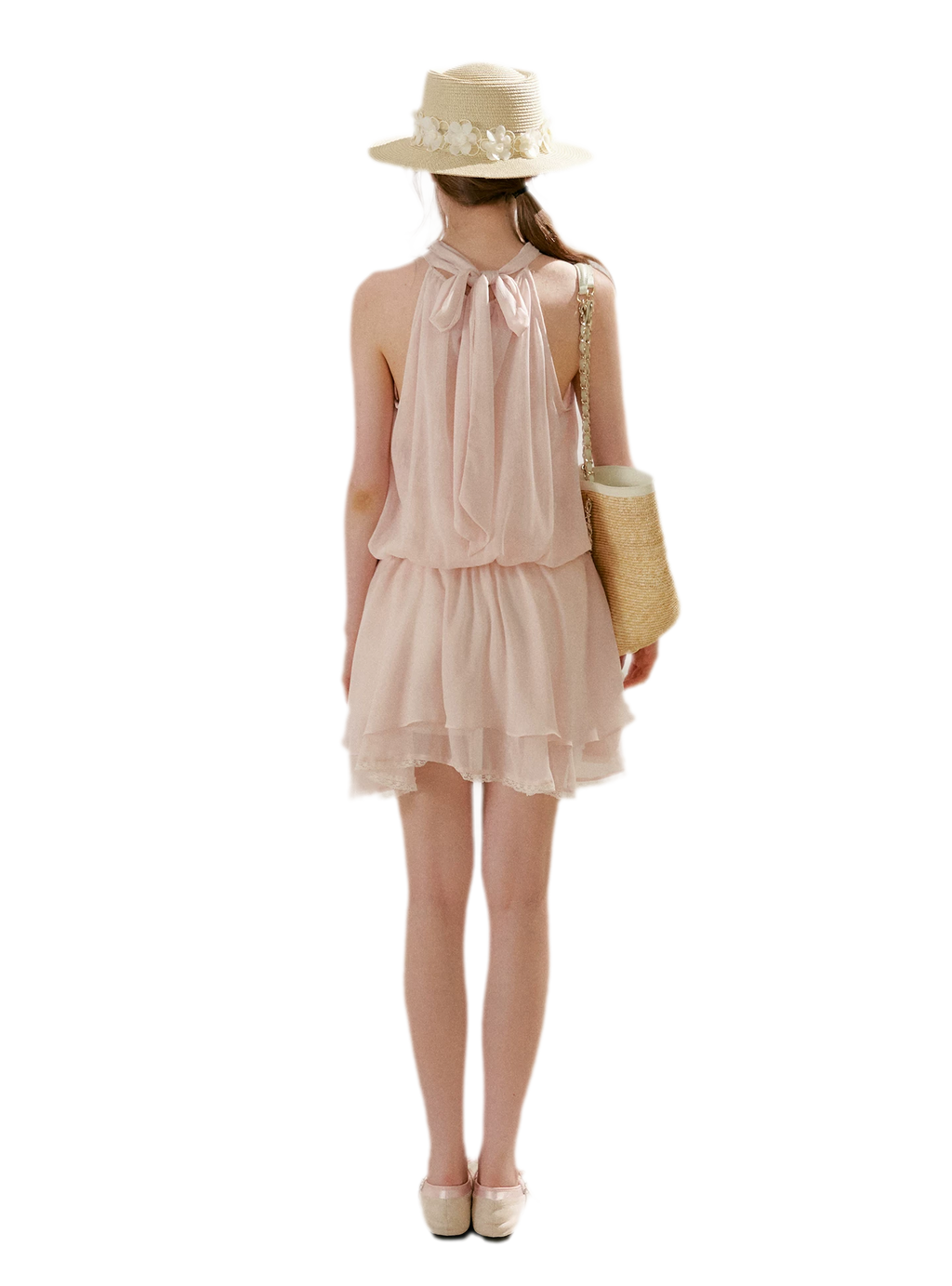 Lace Halter Dress
