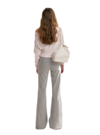 Tencel Cotton Drawstring Flared Pants