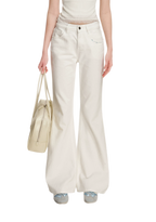 Embroidered Flared Jeans