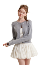 Romantic Lace Puff Skirt