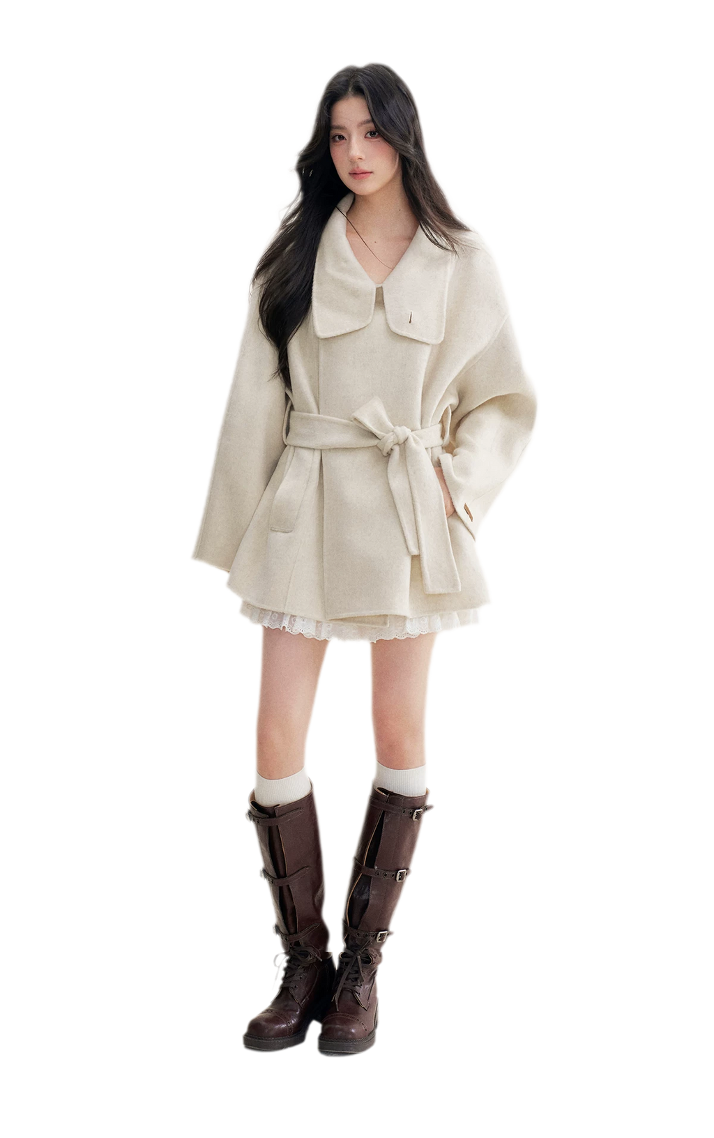 70 Wool Stand Collar Coat