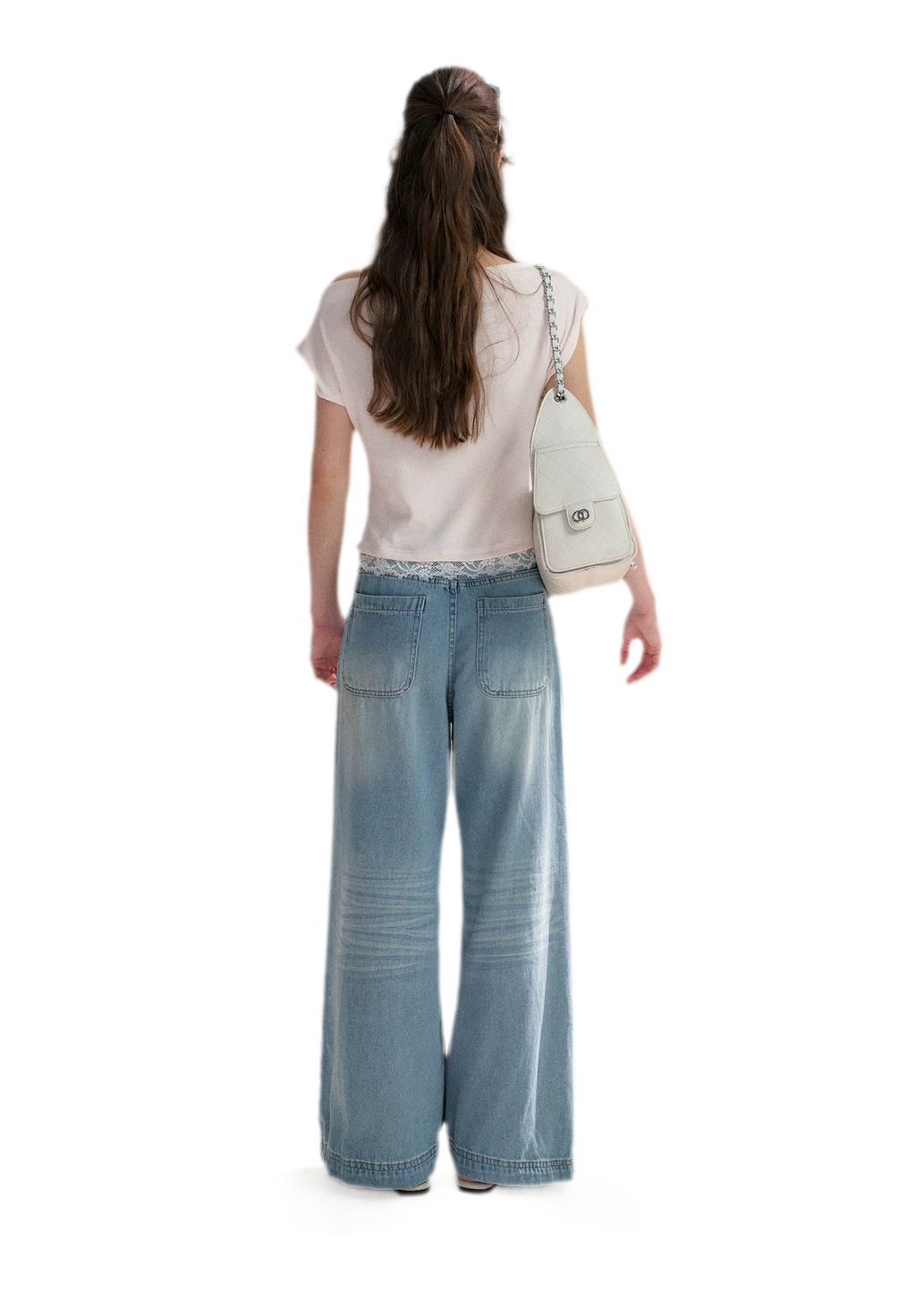 Lace Trim T-Shirt