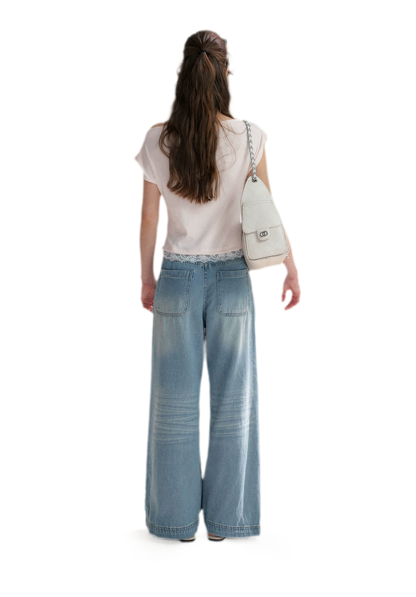 Lace Trim T-Shirt