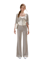 Sportique Knit Straight Pants