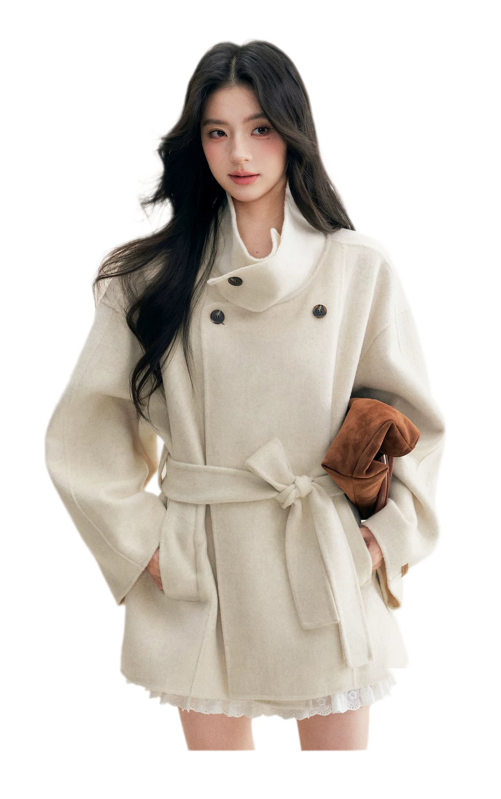 70 Wool Stand Collar Coat