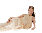 Chiffon Floral Halter Long Dress