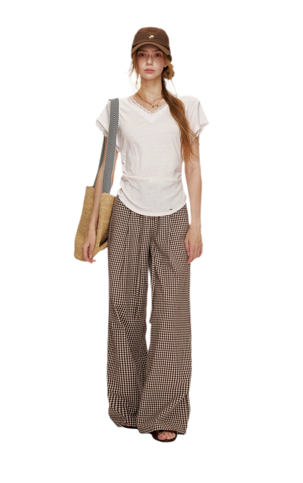 Lace Trim T-Shirt