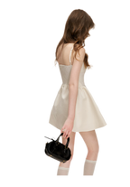 Lace-Trimmed A-Line Camisole Dress