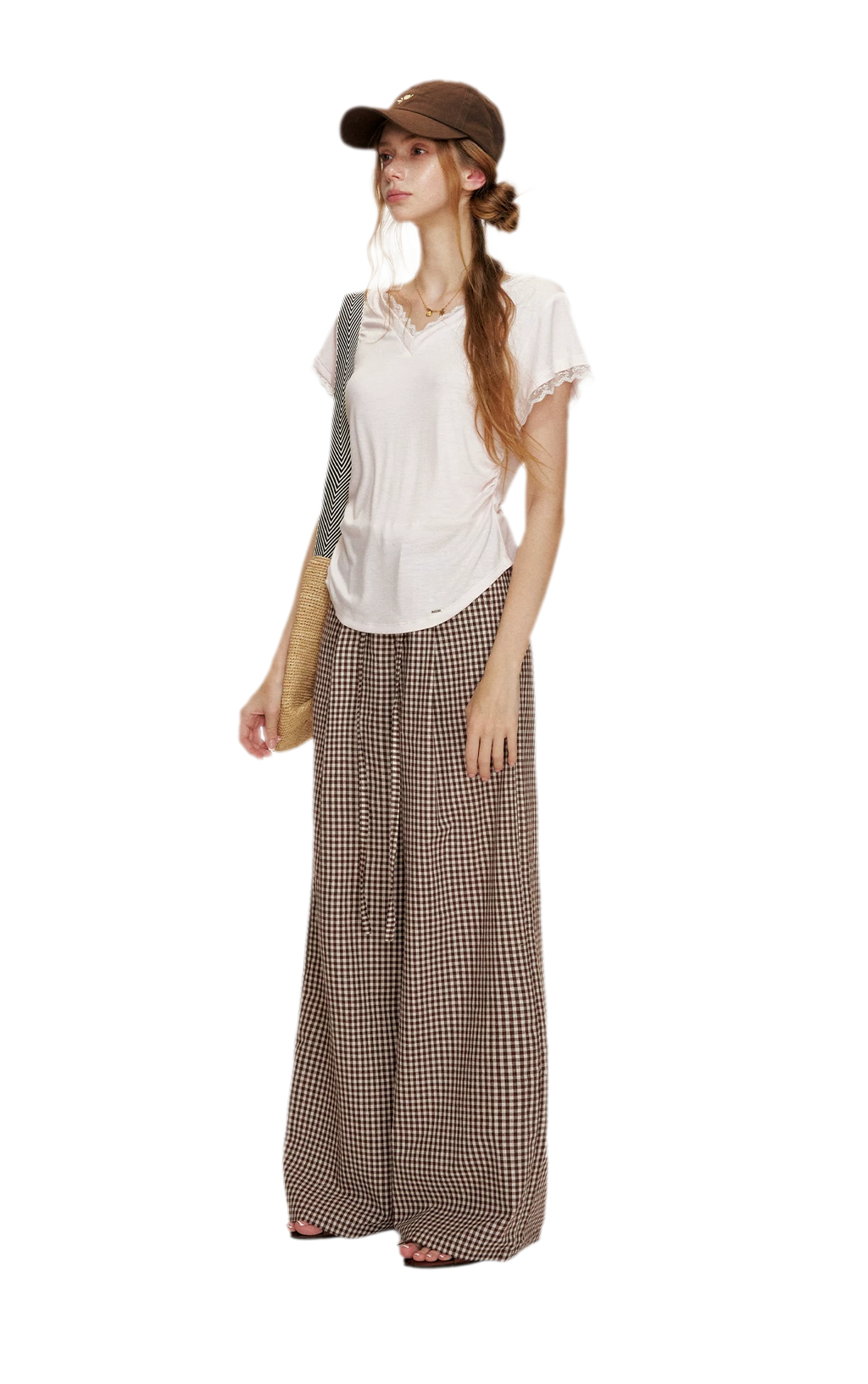 Lace Trim T-Shirt