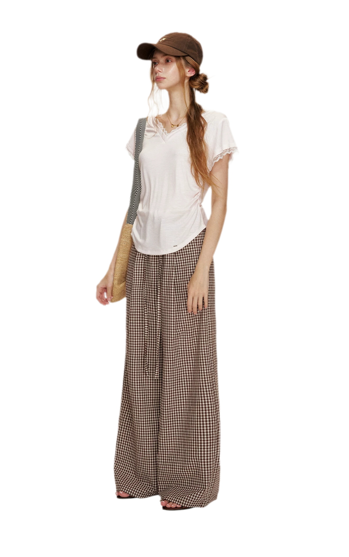 Lace Trim T-Shirt