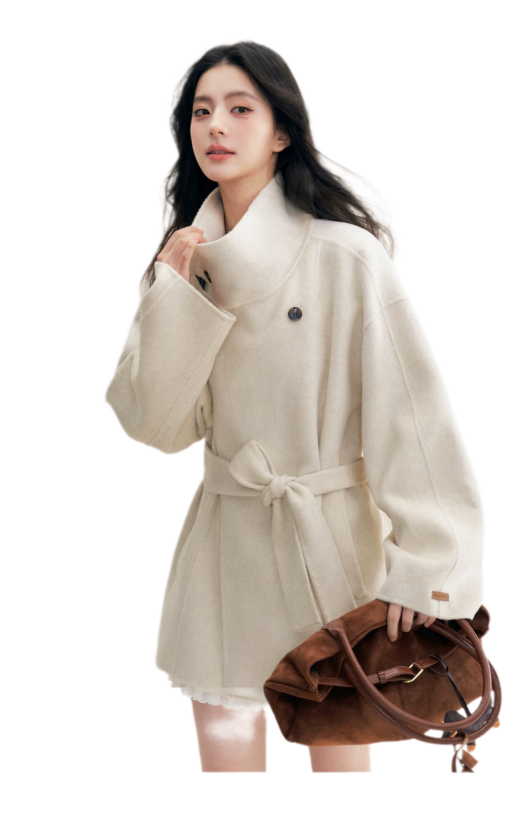 70 Wool Stand Collar Coat