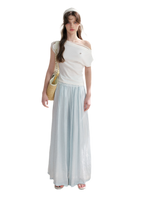 Pleated Wide-Leg Pants