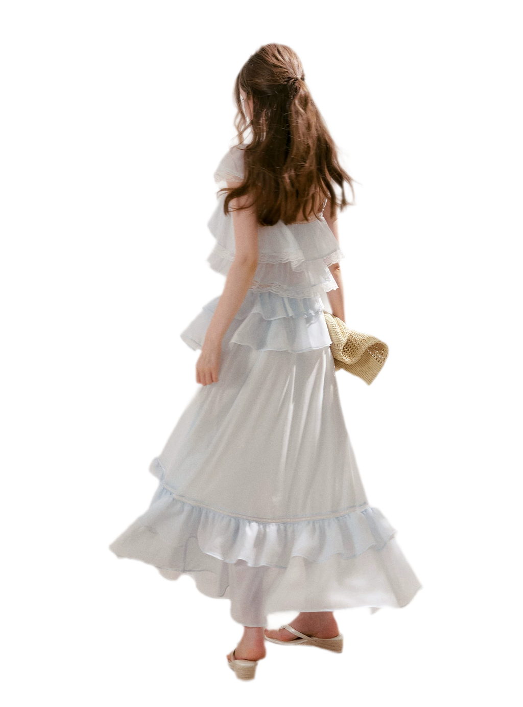 Romantic French Lace Two-Piece Set