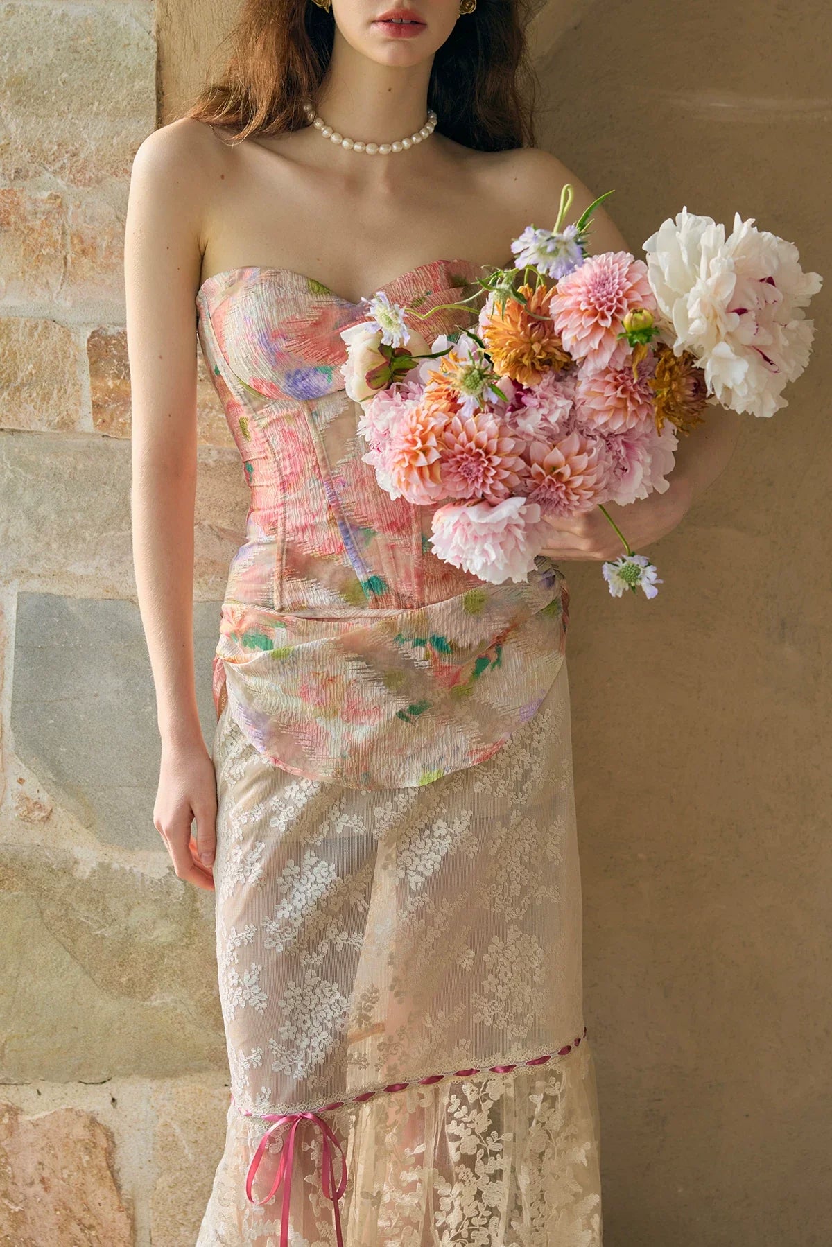 Painterly Lace Set
