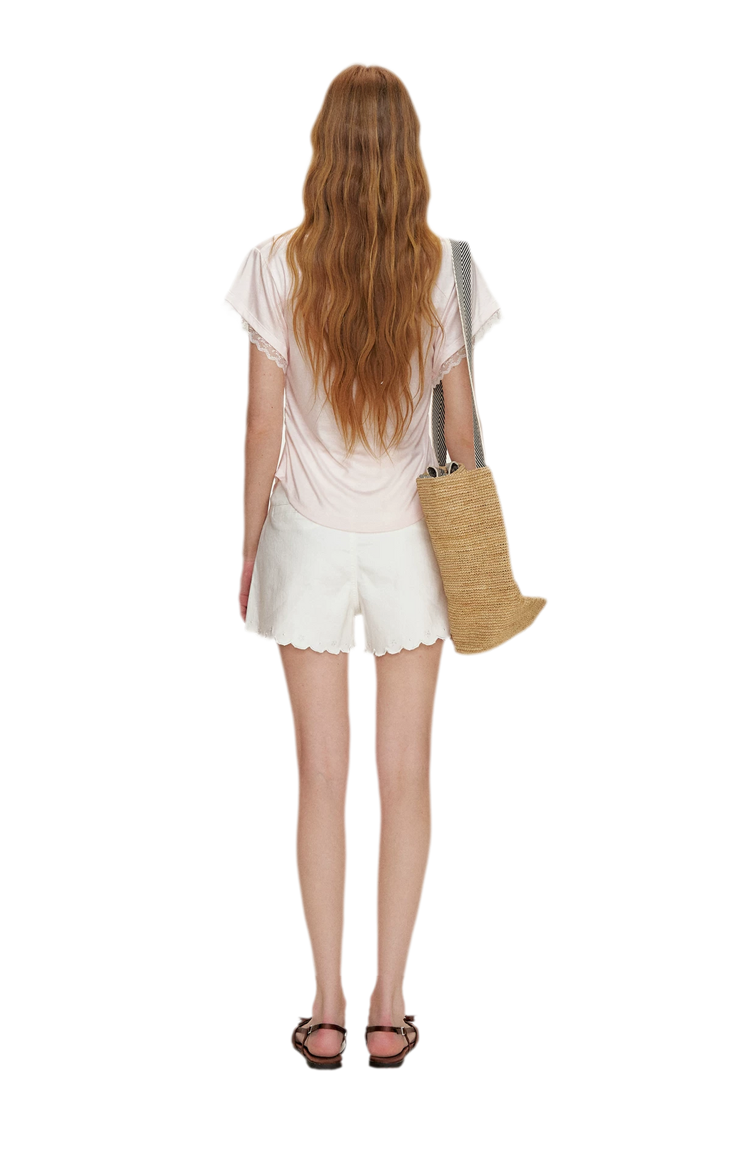 Lace Trim T-Shirt