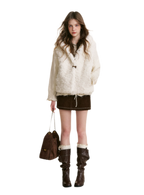 Bear Fleece Hooded Vest
