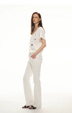 Relaxed Stylish V-Neck Short Sleeve T-Shirt