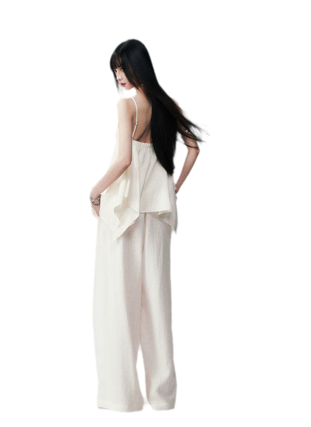Relaxed V-neck Cami Set