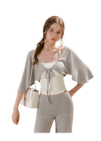 Airy Cloud U-Neck Vest & Batwing