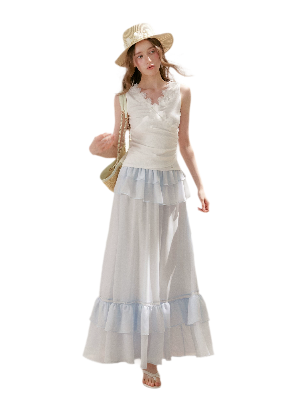 Romantic French Lace Two-Piece Set