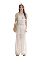 Tencel Linen Knit Pants