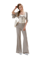 Airy Cloud U-Neck Vest & Batwing