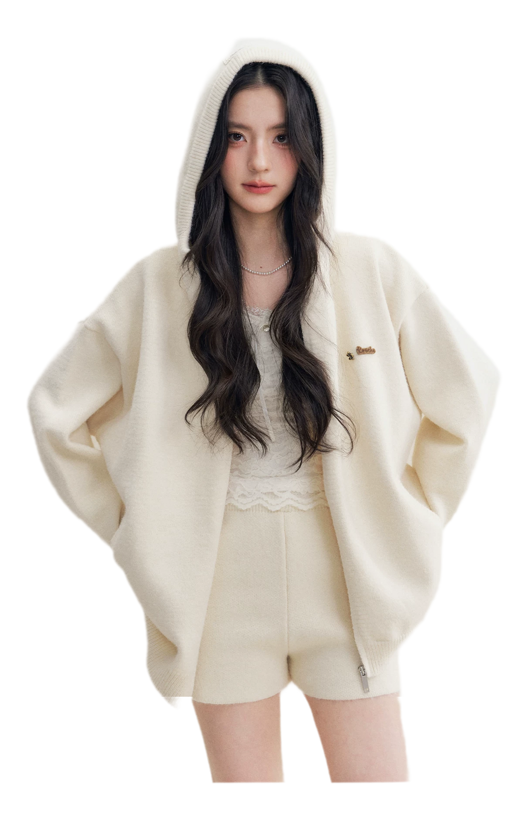 Cozy Knit Hoodie Set
