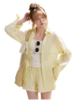 Tencel Linen Beaded Set