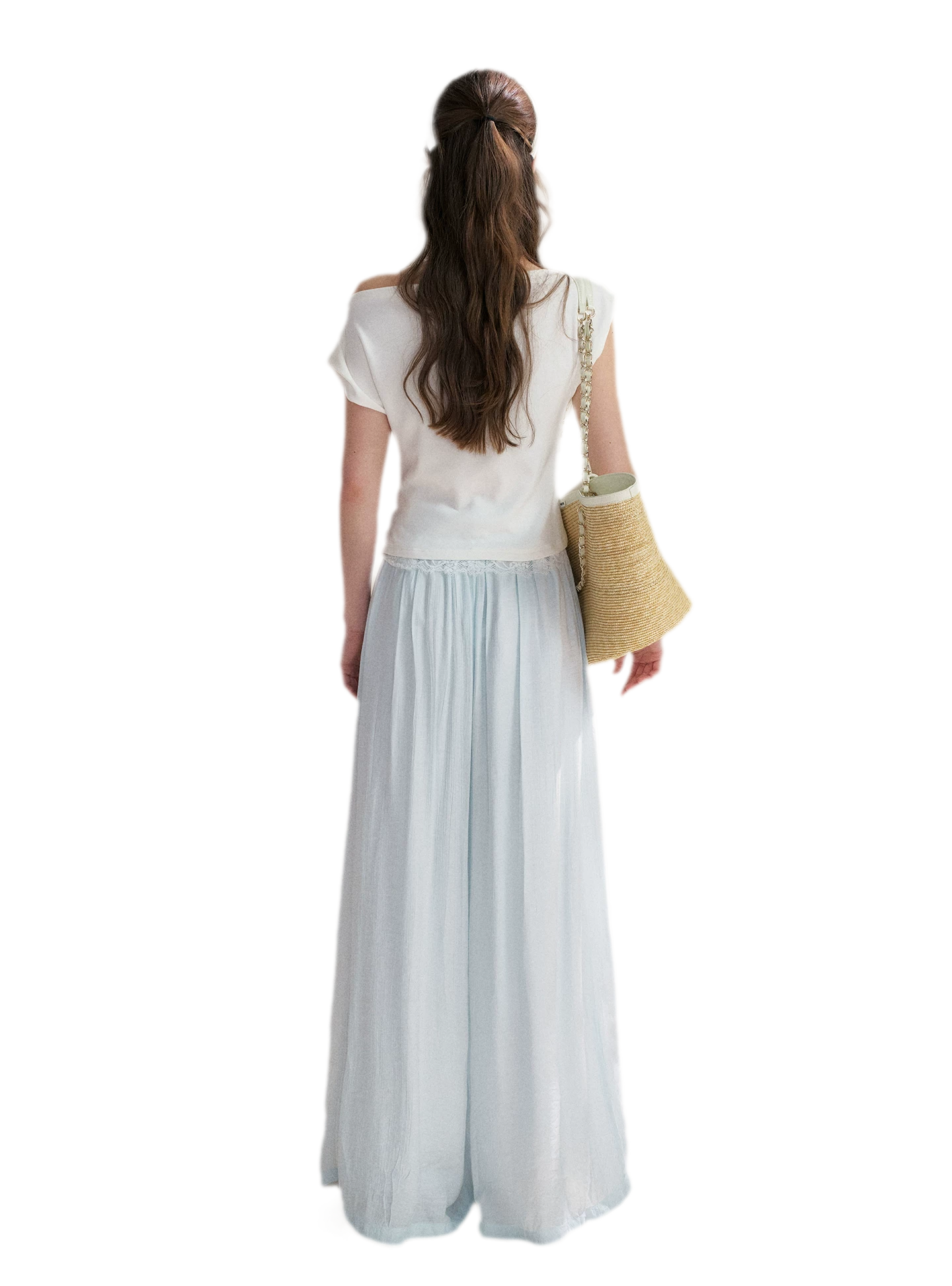 Lace Trim T-Shirt