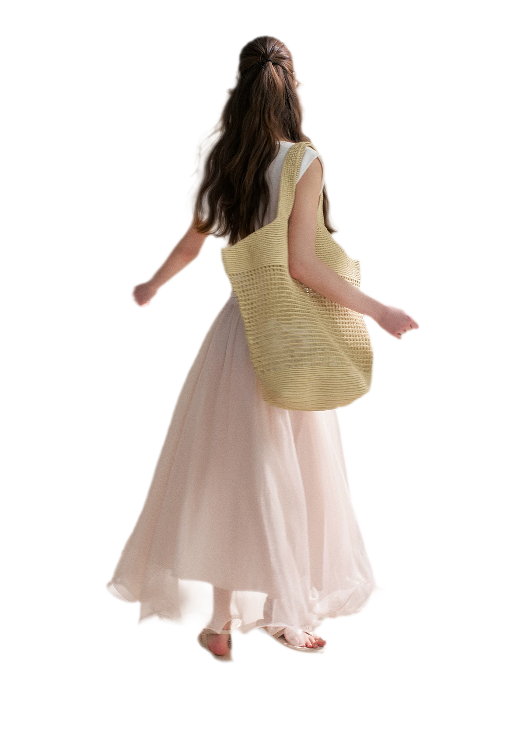 Sakura and Spring Stream A-Line Skirt