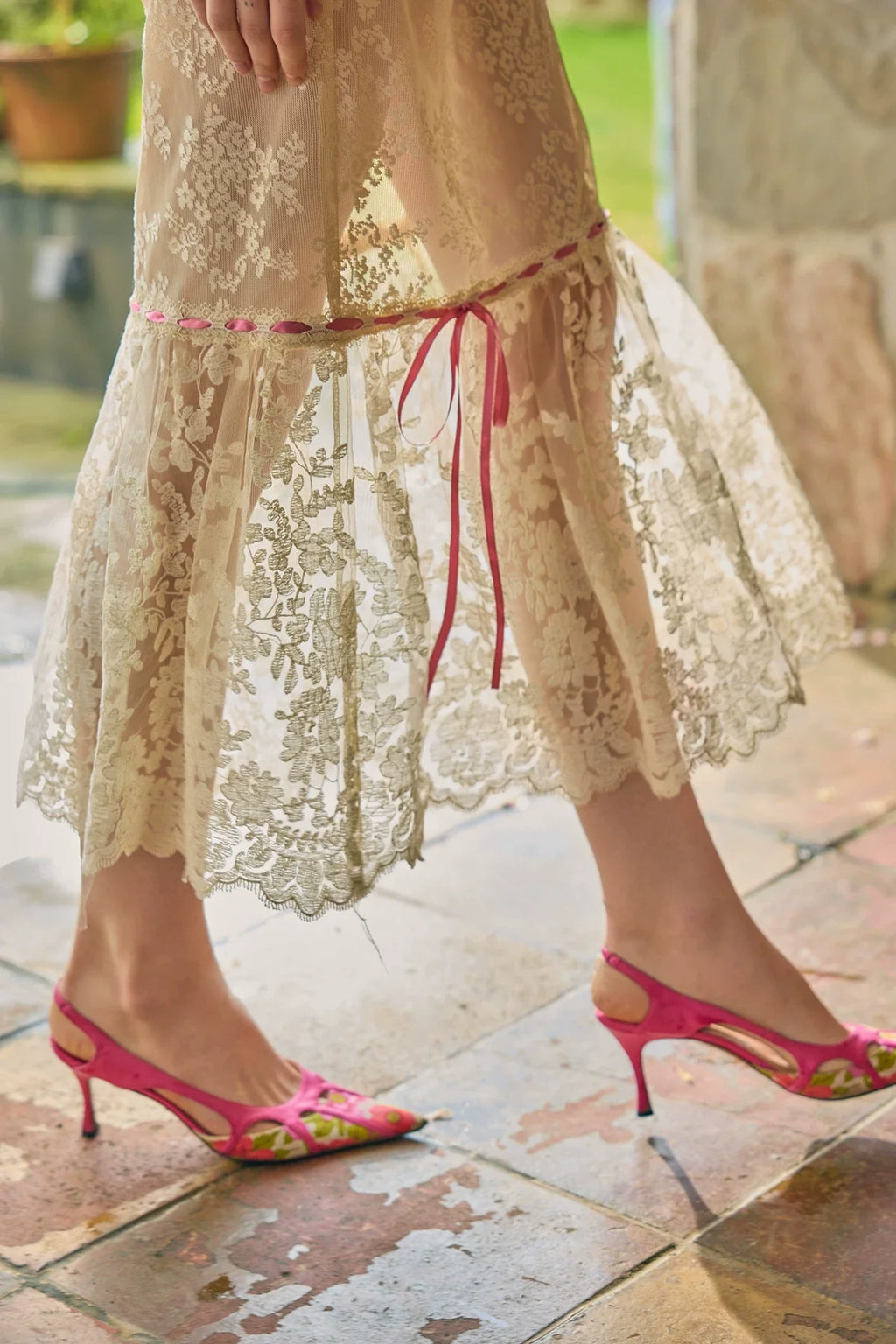 Painterly Lace Set