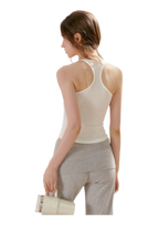Airy Cloud U-Neck Vest & Batwing
