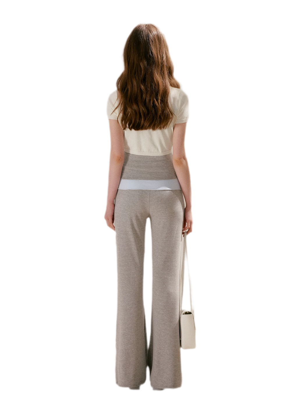 Sportique Cropped Knit Cardigan