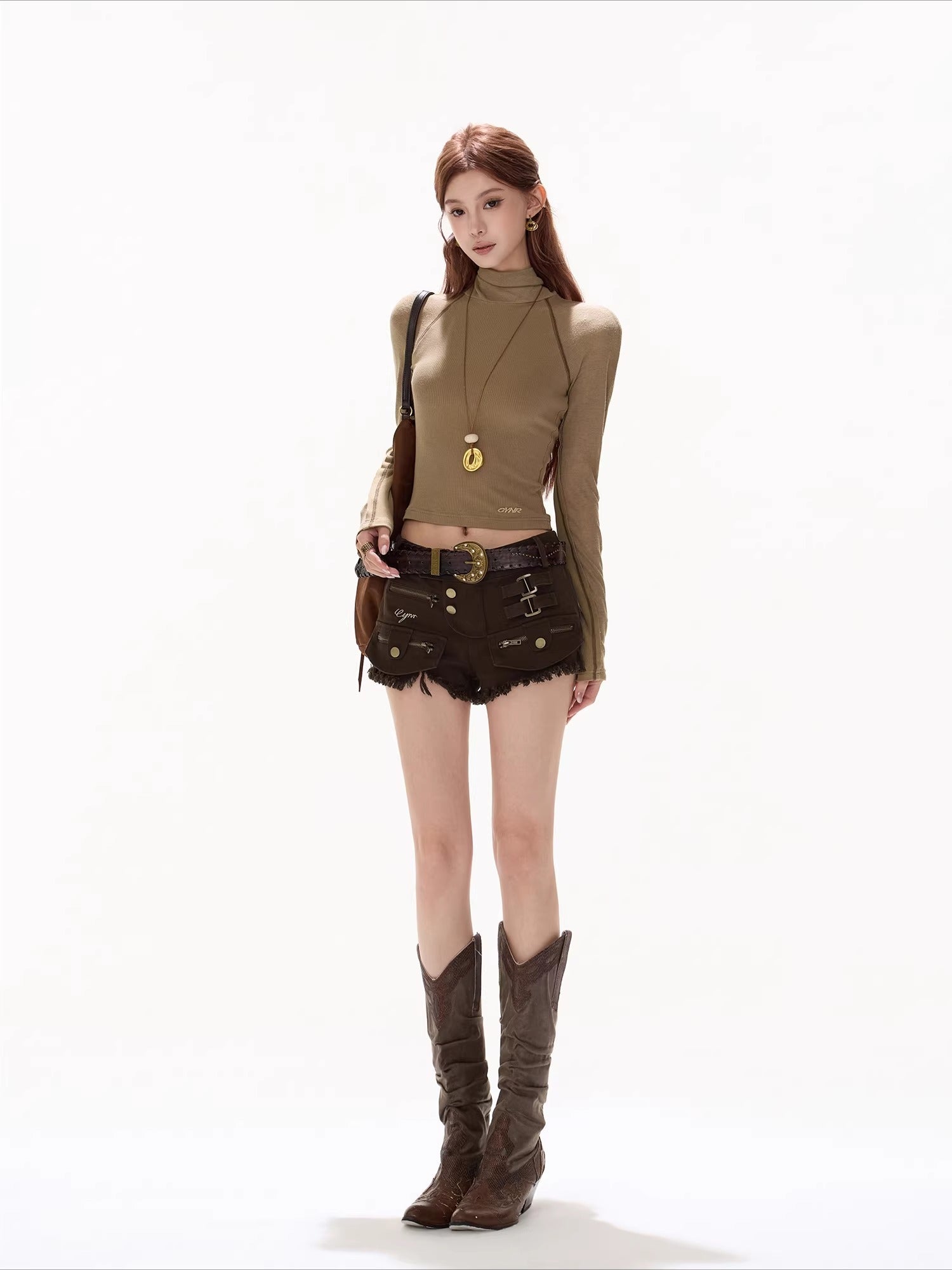 Textured Panel Knit Base Layer