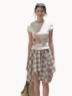 Slim-Fit Floral Print Short-Sleeve T-Shirt