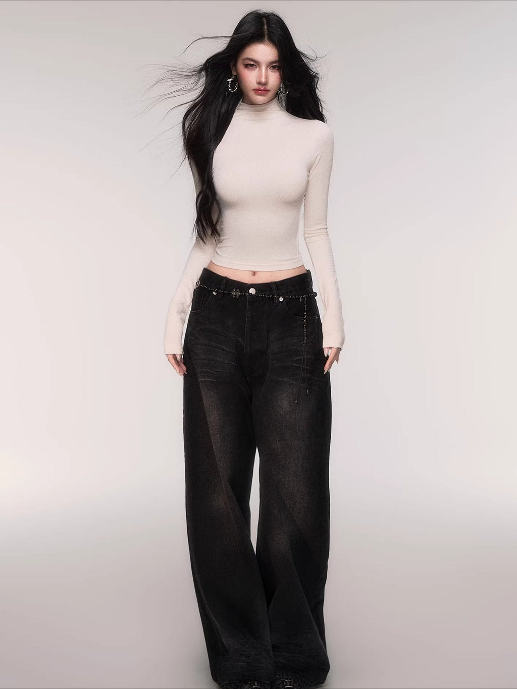 High-Stretch Mock-Neck Slim-Fit Base Layer