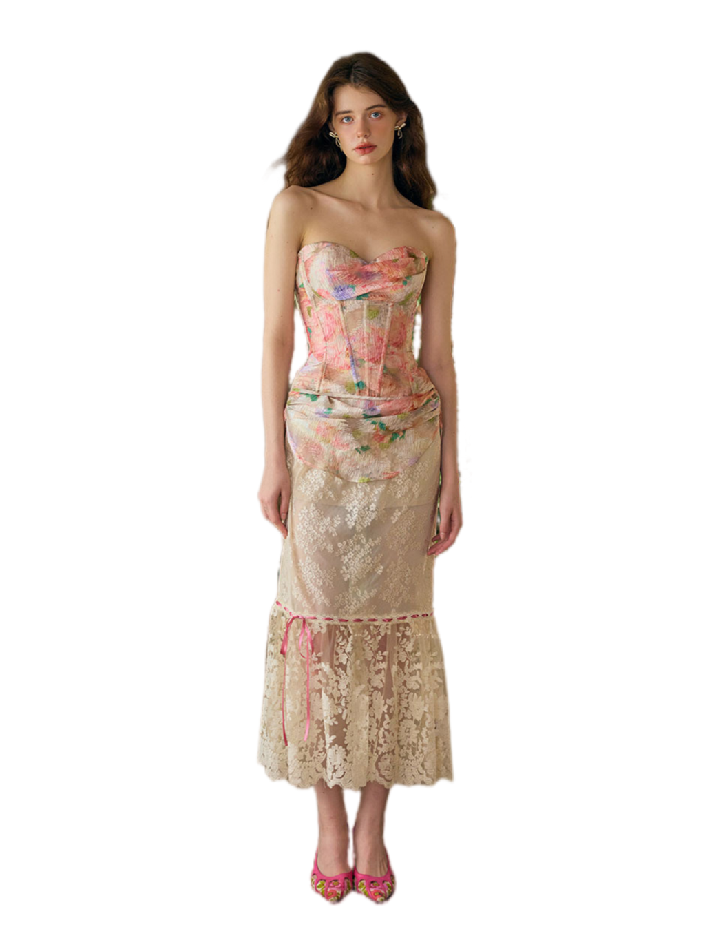 Painterly Lace Set