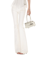 Versatile Queen Low-Rise Flared Trousers