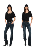 Cape Beaded Layered Tee