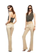 Acetate Beaded Halter Top