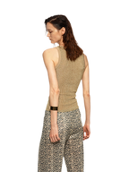 Gilded Wool Knit Tank