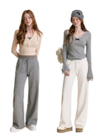 Drawstring High Waist Pants