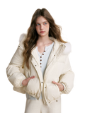 Puffer Hooded Down Jacket