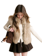 Eco Faux Fur Vest