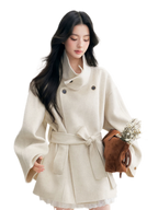 70 Wool Stand Collar Coat