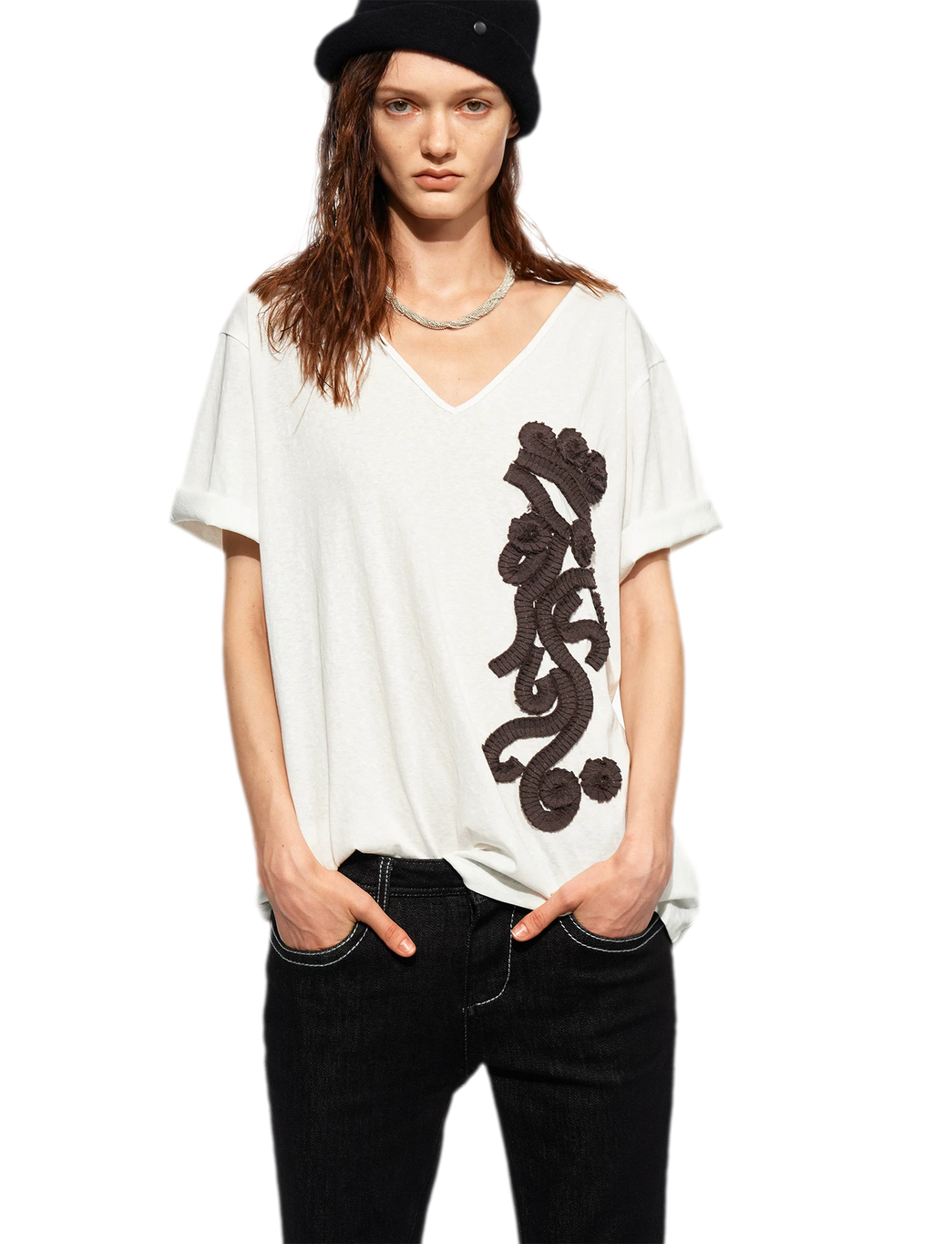 Vintage V-Neck T-Shirt
