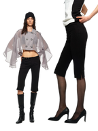 Vintage Split Flare Culottes